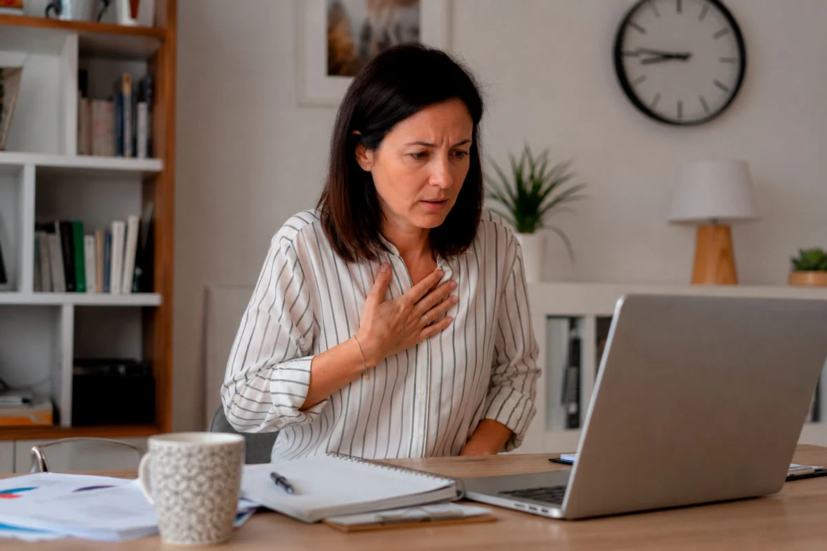 Infarto en teletrabajo y accidente laboral